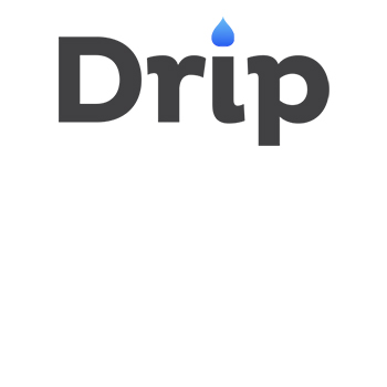 drip logo square