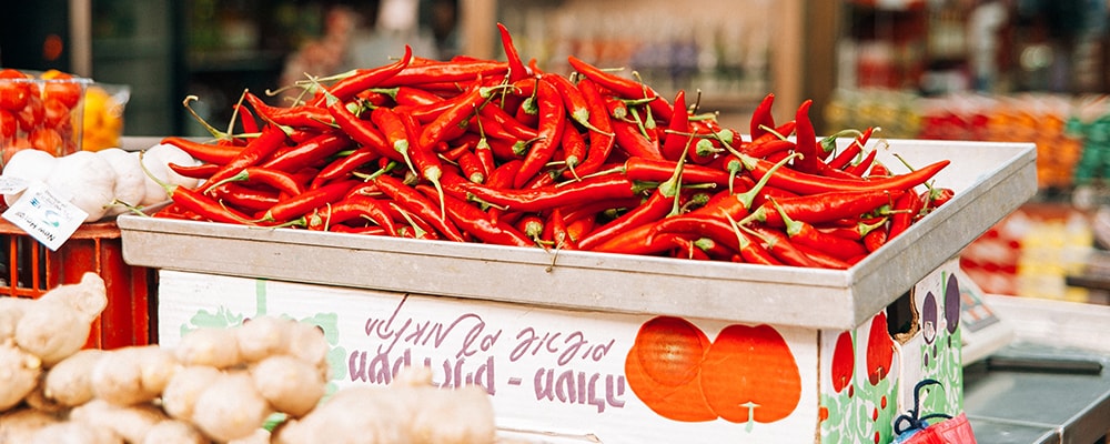 freelancing is a hot topic - dried chilies